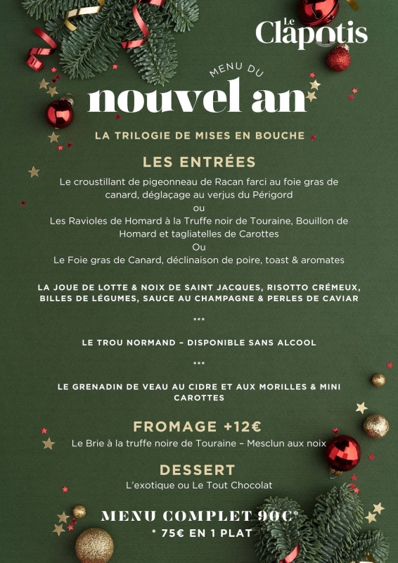 Le Clapotis - Restaurant gastronomique Saint-Avertin - Restaurant Saint-Avertin 37550